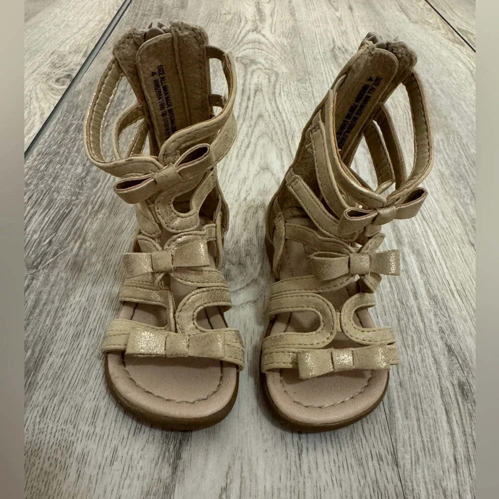 The Children's Place Tan Gladiator Sandals